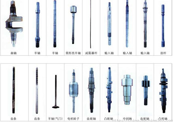 63t液壓校直機(jī)加工軸類件案例展示